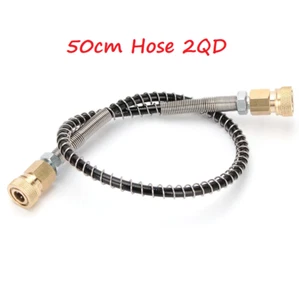 PCP 6000psi M10x1 Quick Disconnect Air Compressor High Pressure Pump 50cm Hose - Picture 1 of 12