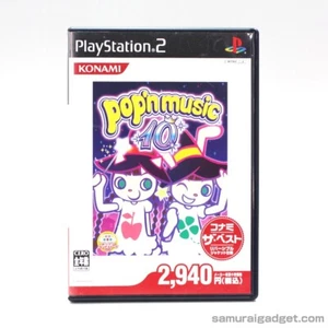 Pop'n Music 10 (Reprint) PS2 [Japanese NTSC-J] PlayStation 2 KONAMI (2005) - Picture 1 of 11