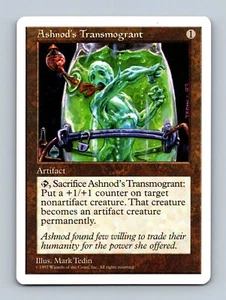 Magic The Gathering MTG - Ashnod's Transmogrant - 5th Edition 1997 - Picture 1 of 2