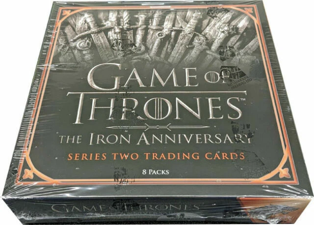 Rittenhouse Game Of Thrones Iron Anniversary Series 2 Box - 8 Packs