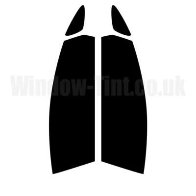 Pre Cut Car Window Tint for Vauxhall Astra 3-door 2010-15 (J) Front Film Opel - Image 1 of 4
