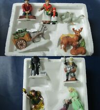 DICKENS DEPT 56 CHRISTMAS 4 SPIRITS /FARM AND PEOPLE ANIMALS SET PICK 1