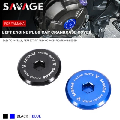 Engine Plug Cap Crankcase Cover for YAMAHA MT09 MT-07 Tracer 900 GT XSR900 700 - Image 1 of 4
