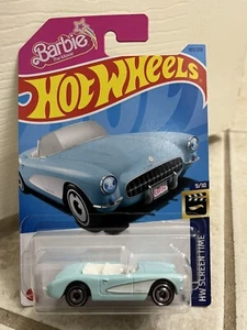 Hot Wheels BARBIE 1956 Corvette 9/10 #183/250 HW Screen Time Mattel - Bild 1 von 4