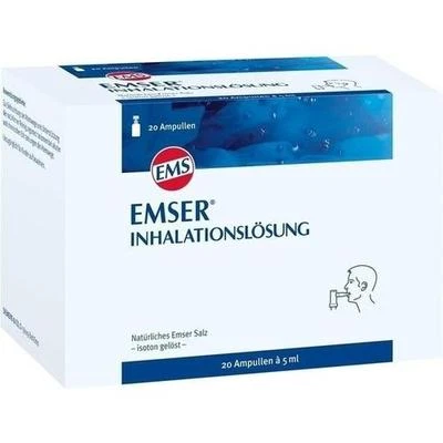 SIDROGA GESELLSCHAFT FÜR GESUNDHEITSPRODUKTE MBH EMSER INHALATIONSLÖSUNG AMPULLEN FÜR INHALATIONGERÄT