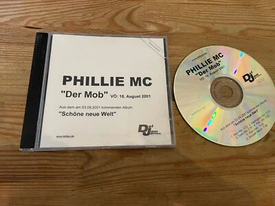 CD Hiphop Phillie MC - Der Mob (6 Song) Promo DEF JAM jc - Bild 1 von 3