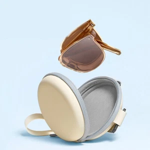 Glasses Case Sunglass Eyewear Sunglasses Folding Sun Glasses Portable Driving . - Picture 1 of 25
