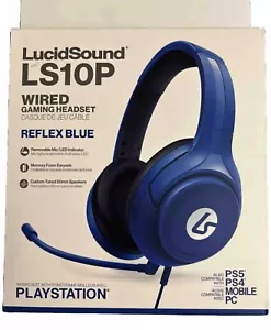 Auriculares estéreo con cable para juegos LucidSound LS10P compatibles con micrófono: PS5 PS4 MOBILE PC - Imagen 1 de 1