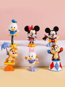 Figuras caja ciega de la serie circo de Disney Mickey Mouse Friends juguetes de acción regalo - Imagen 1 de 17