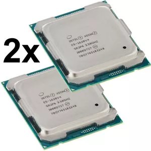 Coppia CPU Intel Xeon E5-1620 V4 (SR2P6) 3,50Ghz Quad (4) Core LGA2011-3 140W 10MB - Foto 1 di 5