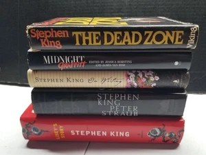 Lot of 5 Stephen King Hardback Hardcover Books Random Mix HORROR - Imagen 1 de 16