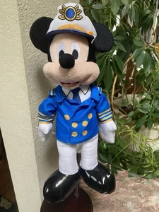 Disney Cruise Line Captain Mickey Mouse Plüschtier 13 Zoll Disney Just Play NIEDLICH - Bild 1 von 17