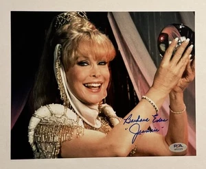 BARBARA EDEN HANDSIGNIERT 8x10 FOTO SCHAUSPIELERIN SEXY HANDSIGNIERT JEANNIE PSA COA - Bild 1 von 1