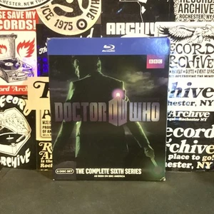 Doctor Who: The Complete Sixth Series Season 6 (Blu-ray, 6-disc) (VG Condition) - Imagen 1 de 10