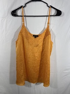 1.STATE gelbes geblümtes Damen-Trägertop, Large - Bild 1 von 5