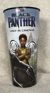 Marvel Original Black Panther Movie Exclusive 44oz Plastic Cup Nakia - Picture 1 of 4