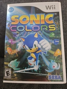 Sonic Colors Nintendo Wii 2010 Action Adventure Game - Picture 1 of 2