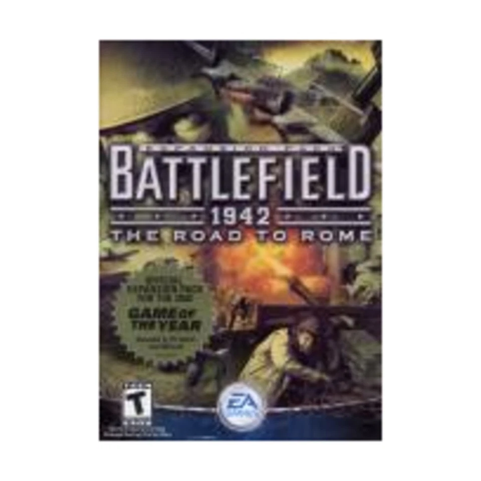 EA Computer Game Battlefield 1942 - Expansion Pack - The Road to Rome VG/NM - Image 1 of 1