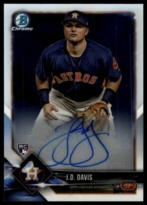 Bowman Chrome 2018 #BCRA-JD J.D. Autografi Davis Chrome Rookie - Foto 1 di 2