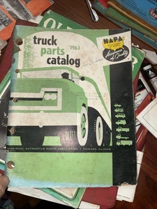 1963 NAPA Camion Associazione Nazionale Ricambi Automotive Catalogo Ricambi COE - Foto 1 di 11