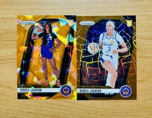 Rickea Jackson 2024 Prizm Orange Ice & Orange Velocity Prizm (RC) - Bild 1 von 2