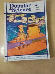 Vtg Popular Science Monthly Magazines - May 1928, Oct 1927, Dec 1920, June 1919 - Picture 1 of 24