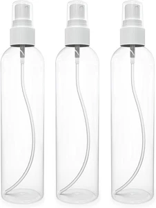 BRIGHTFROM Fine Mist Spray Bottles 8 oz, Empty Refillable Containers 2 Ounces - Picture 1 of 4
