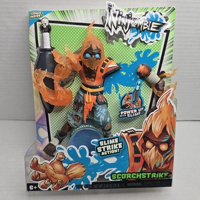 NINJOMBIE Roblox SCORCHSTRIKE Mix & Match Figure Weapon SLIME Comic Book New - Image 1 of 2