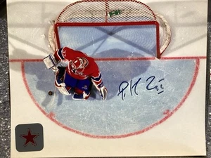 PATRICK ROY MONTREAL CANADIENS AUTOGRAPHED 8 X 10 - Picture 1 of 9