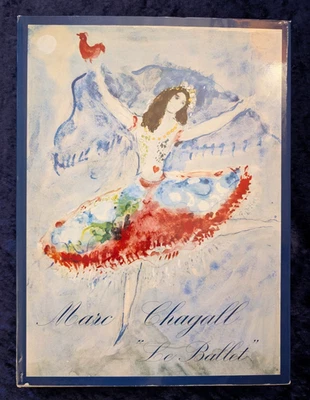 Marc Chagall dessins et aquarelles pour Le Ballet Lassaigne 1969 livre Art rare - Photo 1/4