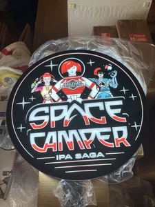 BOULEVARD BREWING COMPANY SPACE CAMPER LED BEER BAR SIGN MAN CAVE LIGHT KC - Picture 1 of 3