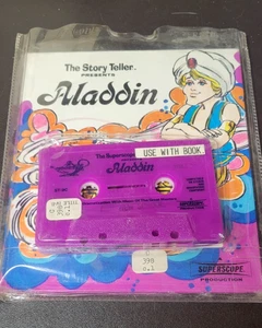 The Superscope Story Teller Presents Aladdin Book/Cassette 1973 SEE - Picture 1 of 7