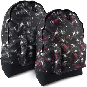 Herren Damen Galaxy Backpack Rucksack Schul- oder Collegetasche Reise von Obsessed - Bild 1 von 12