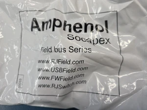 AMPHENOL USBF21NSCC USB-Anschlüsse FELD SCHNAPPKAPPE METALLISIERTER EINSATZ NK KOSTENLOSER VERSAND - Bild 1 von 4