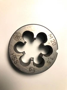 Schneideisen, Gewindeschneider JBO   M20 x1,5  6g  HSS   (43x12 mm) #E025 - Bild 1 von 3