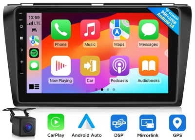 For Mazda 3 2005 2006 2007 2008 Eonon 9" IPS Android 14 Car Stereo GPS Radio DSP - Image 1 of 4