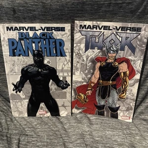 Marvel-verse: Thor and Black Panther  (English) 2 Paperback Books 2021 - Bild 1 von 5