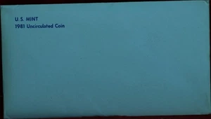 Uncirculated 1981 U.S. Mint Set P & D Mint - Picture 1 of 1