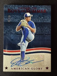 Jake Bloss Rookie Auto RC 2025 Panini Boys of Summer American Glory Red /75 #AGS - Picture 1 of 3