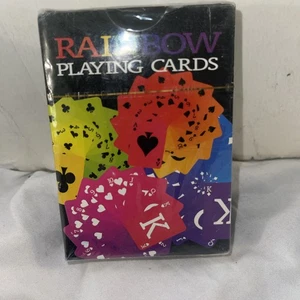 Cartes à jouer Rainbow 2016 Pride Deck Poker Taille Multicolore Neuf - Photo 1/4