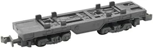 Rokuhan 1/220 Z Scale SA006-2 Z Shorty Container Freight Car Gray F/S w/Track# - Picture 1 of 3