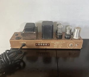 Vintage David Bogen Tube Power Amplifier Model D0110 6V6GT 6SL7GT - Picture 1 of 8