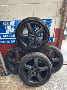 CERCHI IN LEGA AUDI A4 B7 5X112 2004-2008 CON PNEUMATICI SET 4F0601025K - Foto 1 di 7