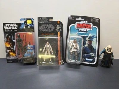 Lote de 4 figuras de acción Star Wars VER FOTOS NUEVAS Y USADAS Toryn, Rebelde, Babero, Imperio Foto 1 de 4