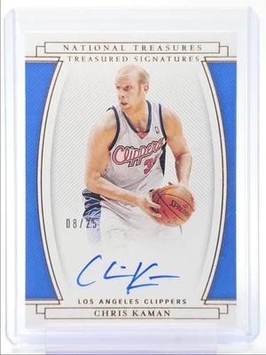Chris Kaman 2020-21 National Treasures Signatures bronce automático/25 Q5781 Foto 1 de 2