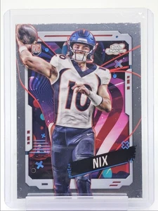 BO NIX 2024 TOPPS COSMIC CHROME ROOKIE FOOTBALL A RC Q0902 - Foto 1 di 2