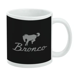Tazza bianca con logo cromato Ford Bronco - Foto 1 di 5