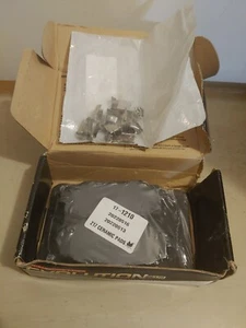 Disc Brake Pad Set-Front Z17 Low-Dust Ceramic Brake Pads with Hardware 17-1210 - Picture 1 of 3