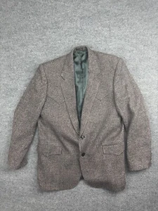 Circle S Blazer Men's Gray Tweed USA Made Western Sport Coat Jacket - Picture 1 of 9