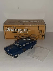 FORD MAINLINE 2DR MICHIGAN POLICE 1956 BRK.23AA BROOKLIN MODELS SCALA 1/43 - Foto 1 di 4
